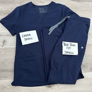 Navy Figs Scrubs